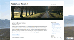 Desktop Screenshot of lesstraveledroad.com